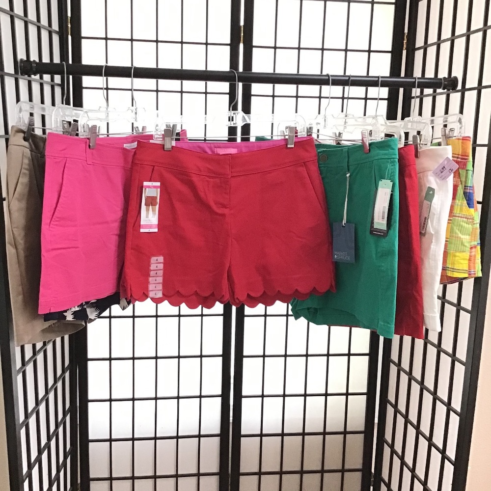 Isaac Mizrahi New York. Red Shorts Size 8